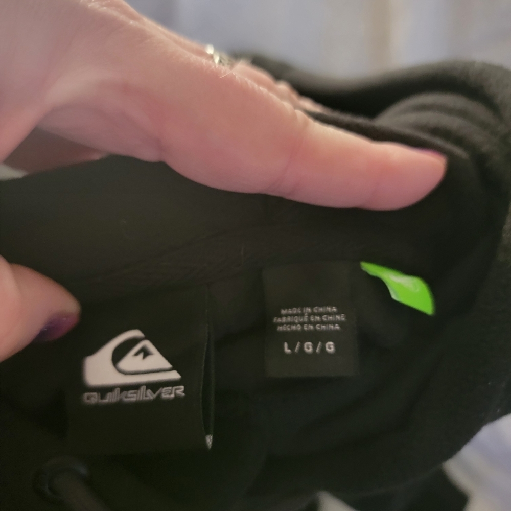 Quiksilver Classic Black Apparel